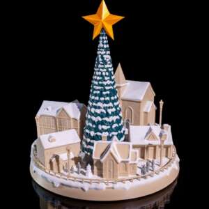 Snowy Christmas Village