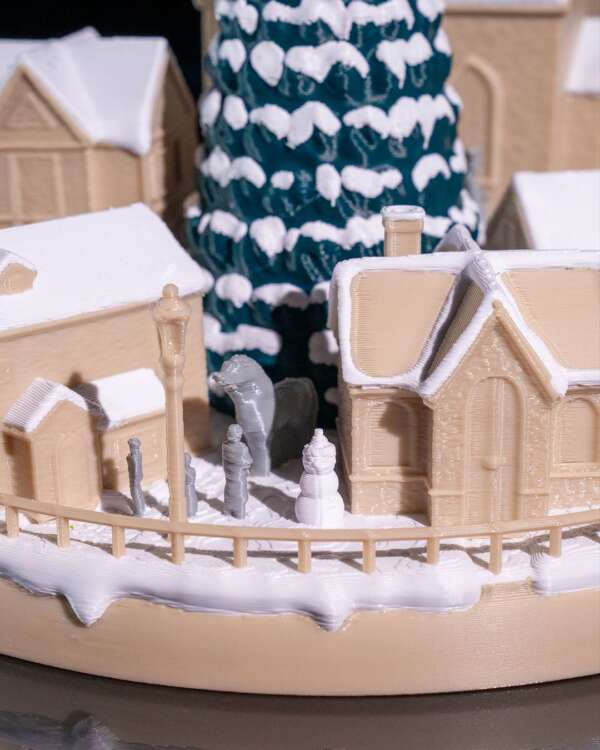Snowy Christmas Village - imagine 6