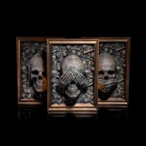 Tablouri Three Wise Skulls