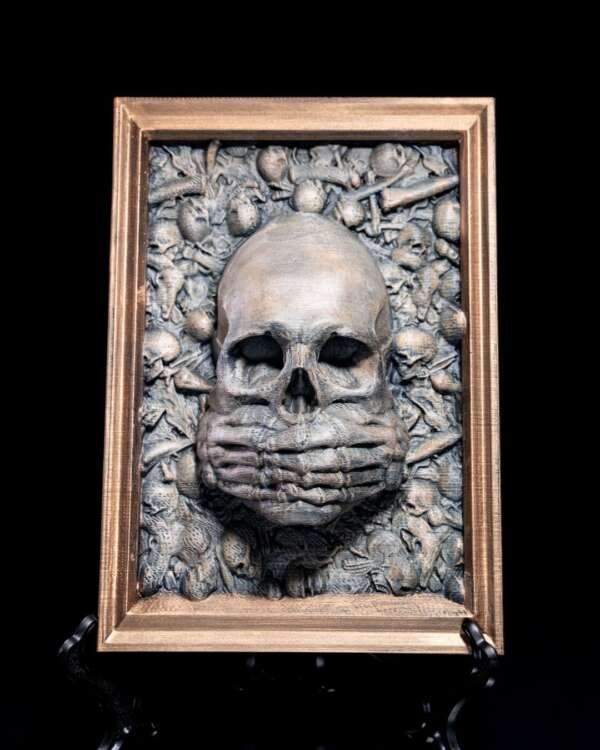 Tablouri Three Wise Skulls - imagine 3