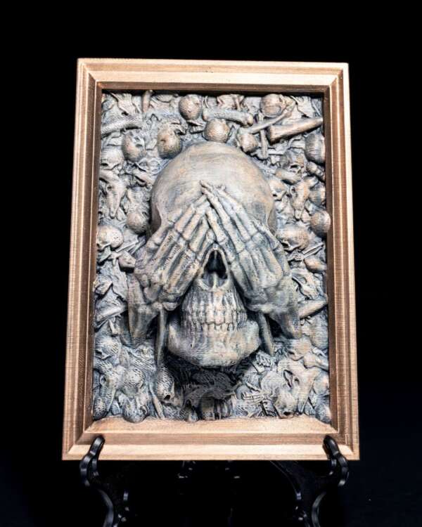 Tablouri Three Wise Skulls - imagine 7