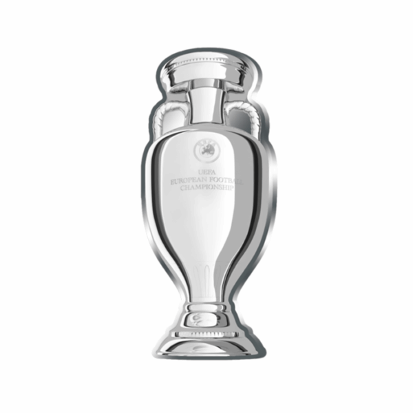 UEFA EURO 2024 – Monedă de artă care este bătută în argint pur 999/1000