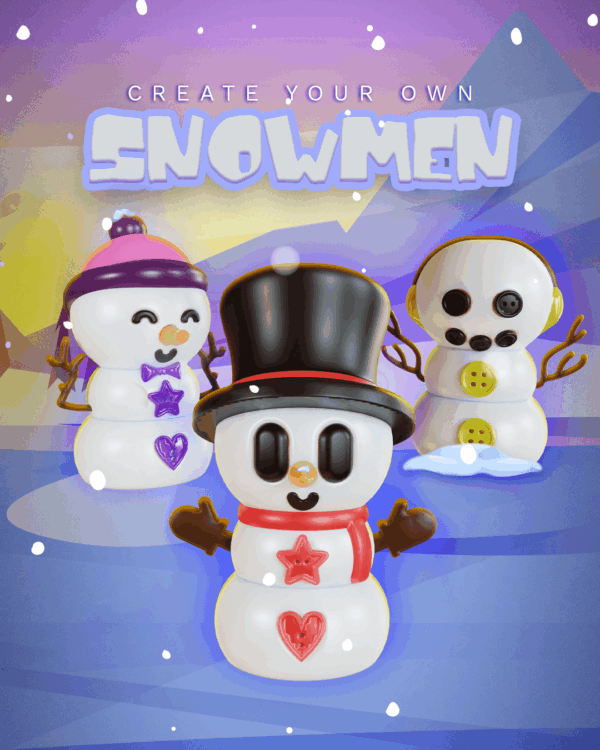 Custom Snowman