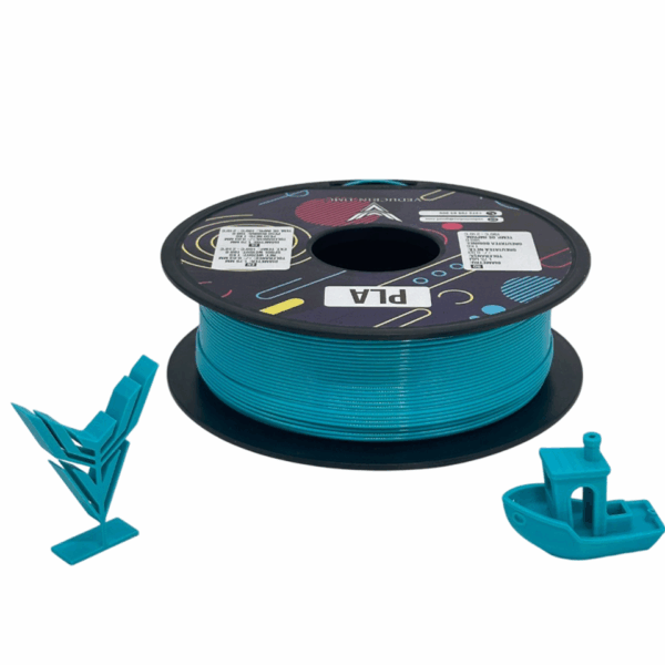 Filament 3D PLA 1kg Veducrin DMC – Albastru deschis