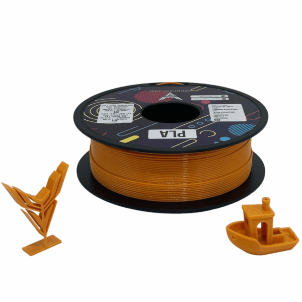 Filament 3D PLA 1kg Veducrin DMC – Portocaliu Morcov