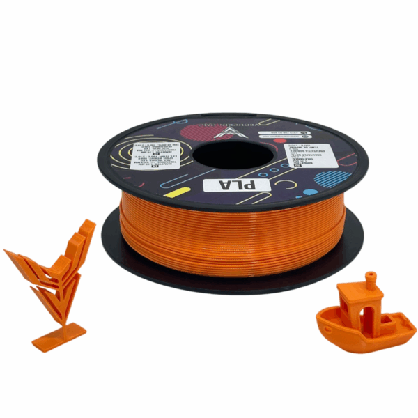 Filament 3D PLA 1kg Veducrin DMC – Portocaliu Neon