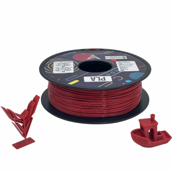 Filament 3D PLA 1kg Veducrin DMC – Visiniu