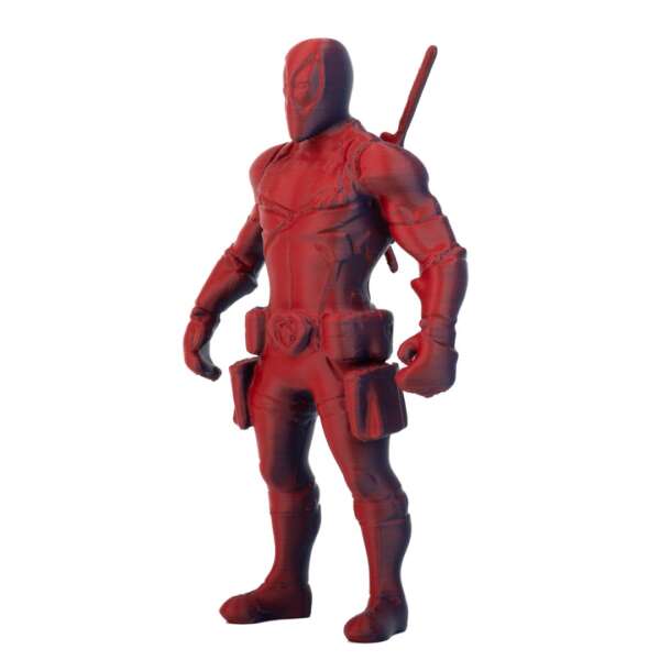 Figurina Deadpool Roșu cu Albastru - imagine 3