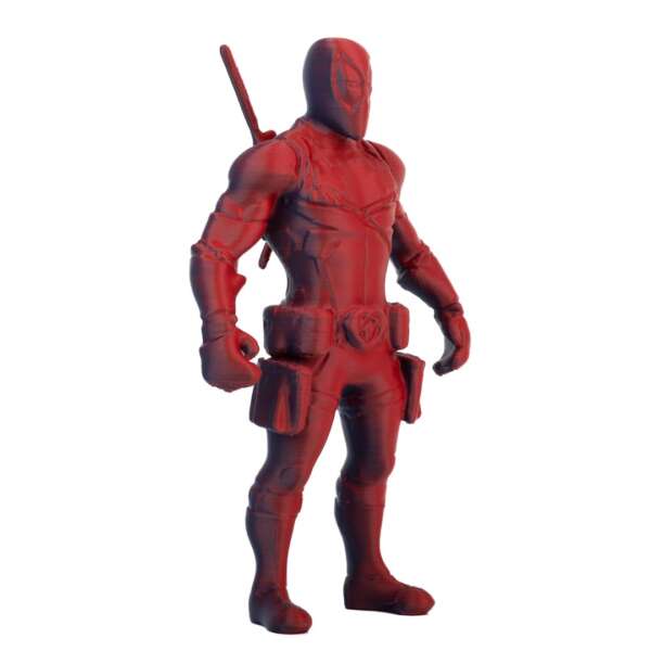 Figurina Deadpool Roșu cu Albastru