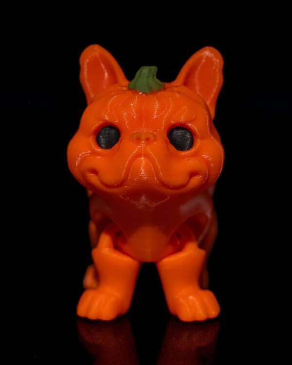 Breloc Pumpkin Dog - imagine 2