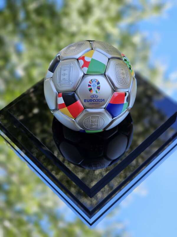 UEFA EURO 2024 Minge din ARGINT pur 999/1000