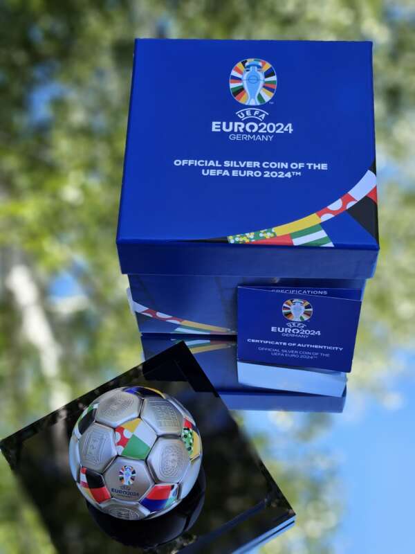 UEFA EURO 2024 Minge din ARGINT pur 999/1000 - imagine 7
