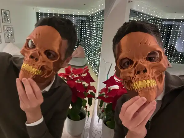 Scull Halloween Mask - imagine 2