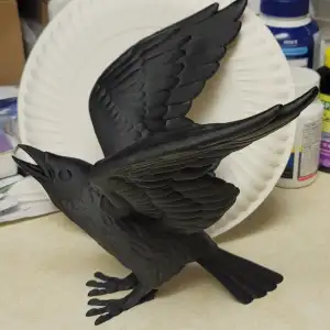 Supportless Raven - Halloween