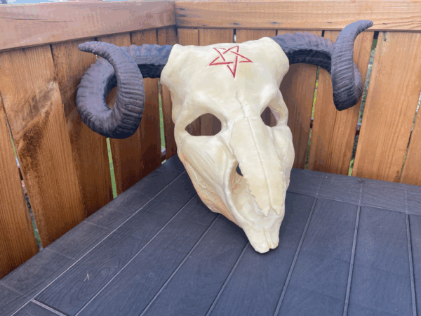Krampus mask - imagine 5