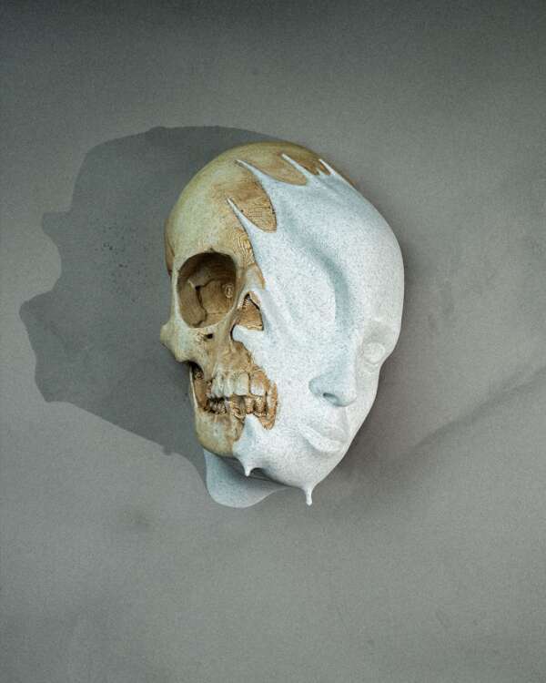Melting Face Wall Mount - imagine 7