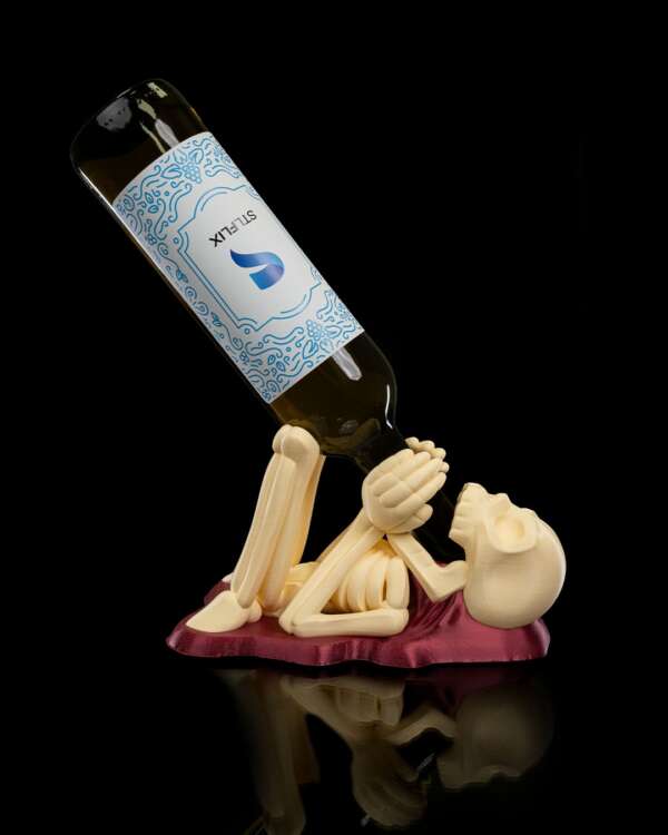 All Spine no Whine Wine Holder - imagine 10