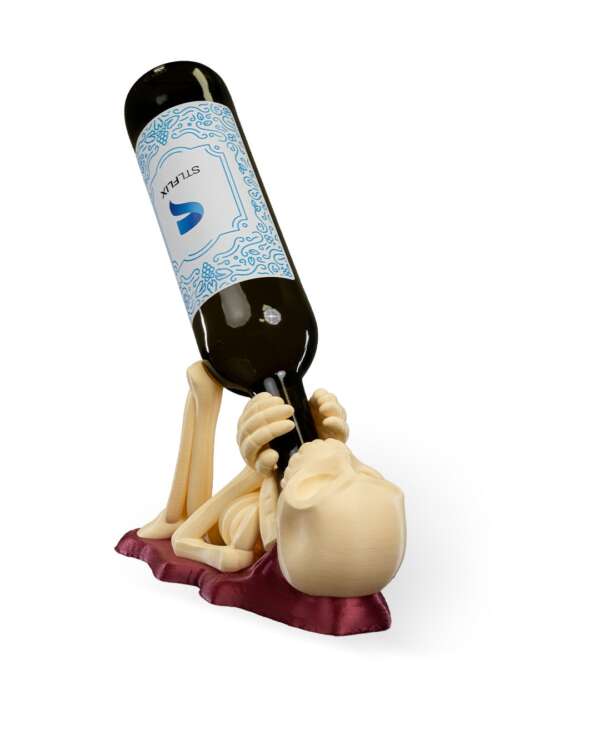 All Spine no Whine Wine Holder - imagine 4