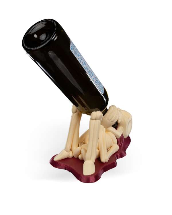 All Spine no Whine Wine Holder - imagine 8
