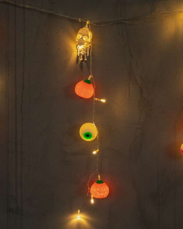 Pumpkin Glow Fairy Lights - imagine 11