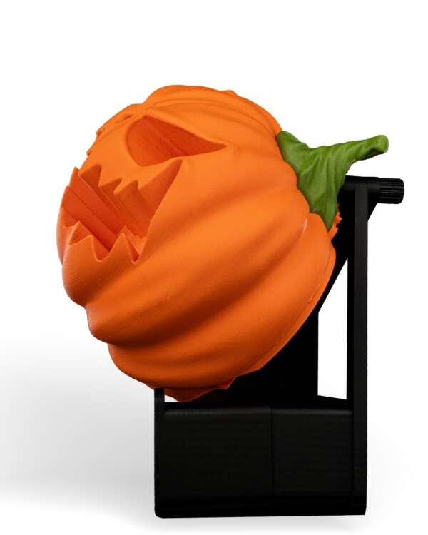 Flaming Pumpkin Wall Lamp - imagine 3