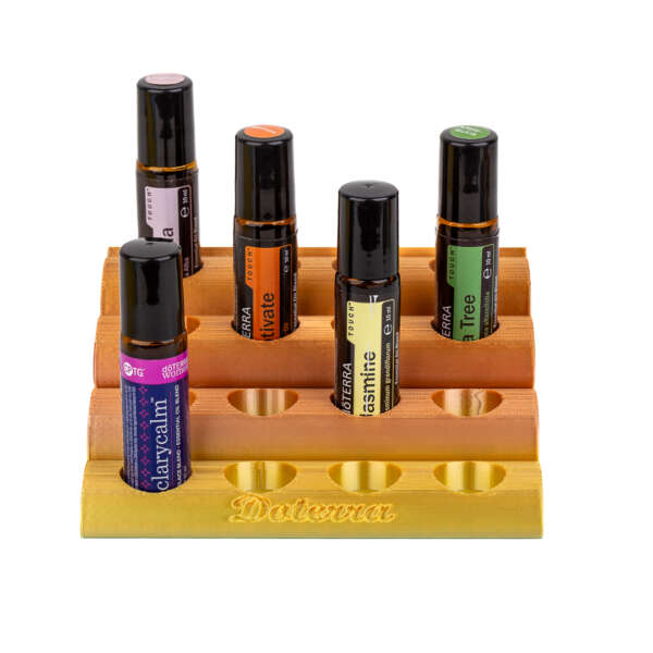Suport uleiuri Doterra multicolor
