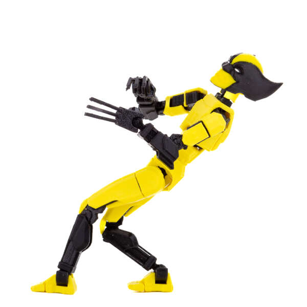 Figurina Dummy 13 Galben Wolverine - imagine 3