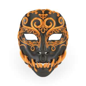 Opulent Masquerade Halloween Mask