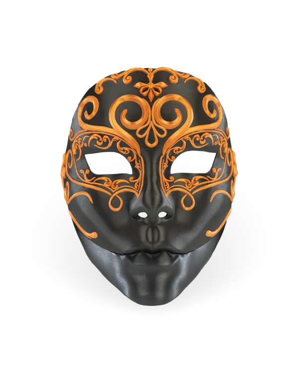 Opulent Masquerade Halloween Mask Woman - imagine 4