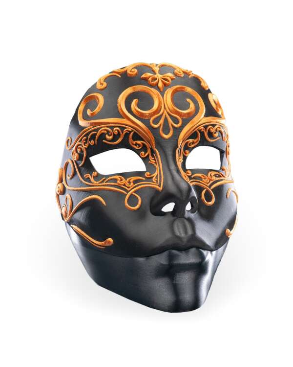 Opulent Masquerade Halloween Mask Woman