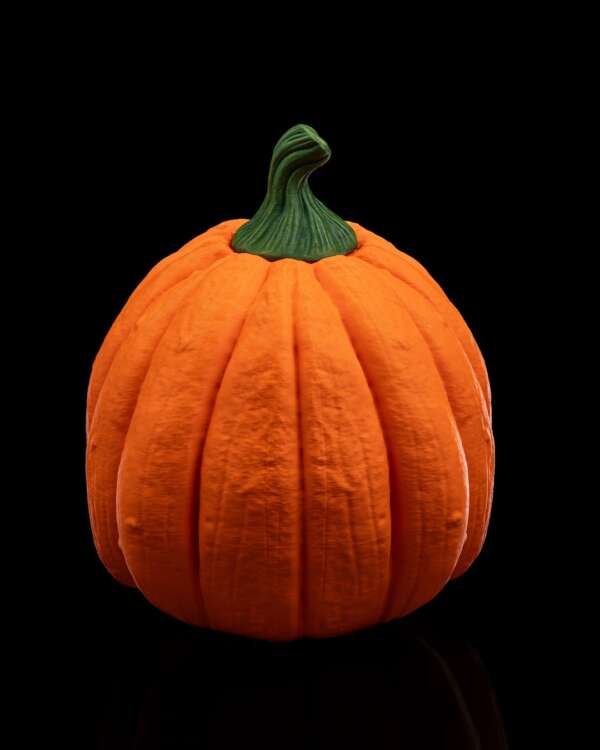 Pumpkin Head Halloween Mask - imagine 2