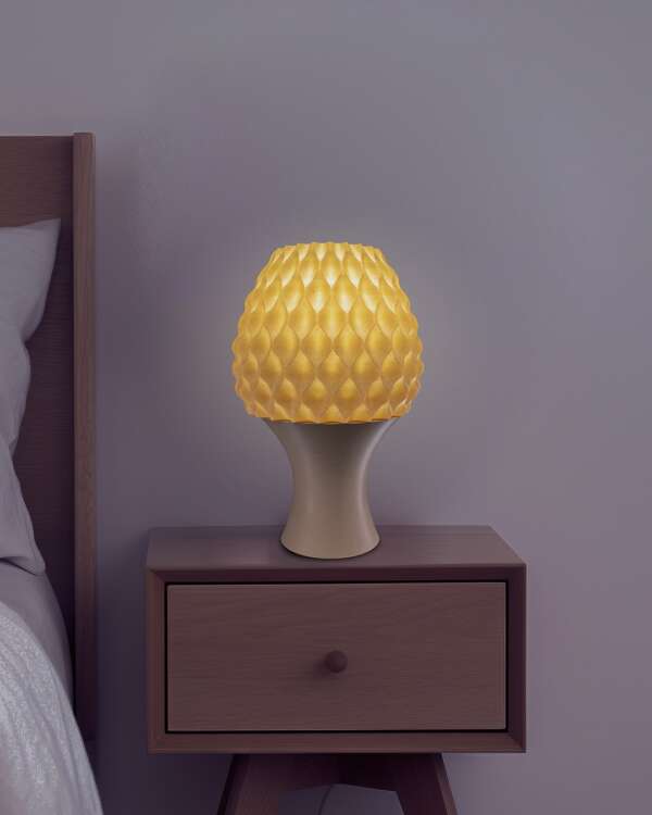 Veioza Reversed Diamond Table Lamp