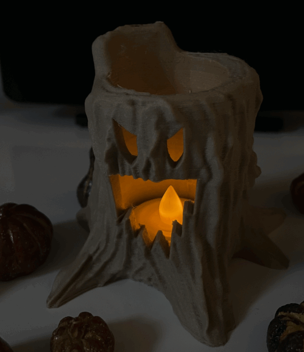 Halloween Tree Stump