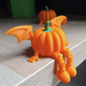 Articulated Winged Pumpkin