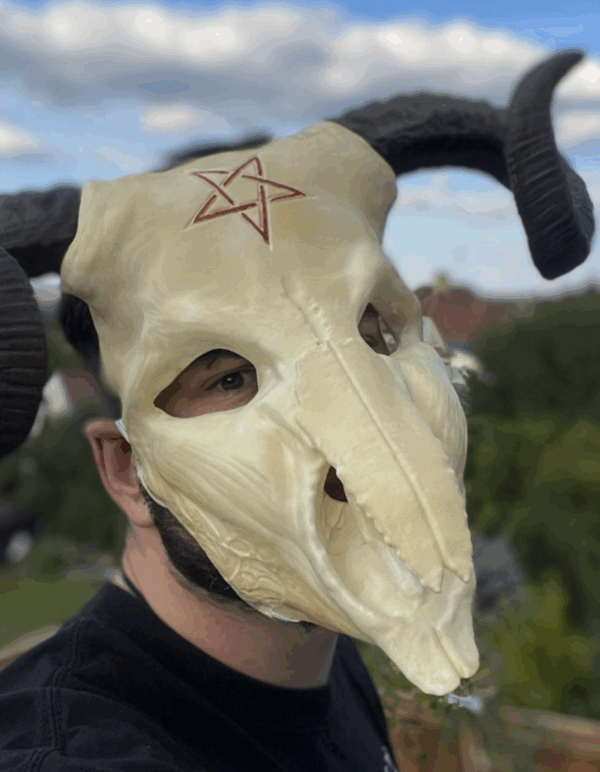 Krampus mask