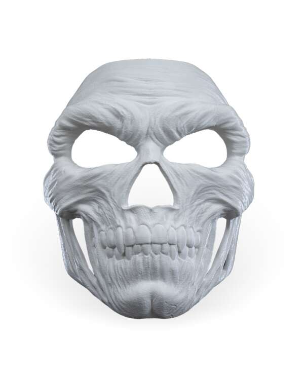 Vile Skull Halloween Mask - imagine 4