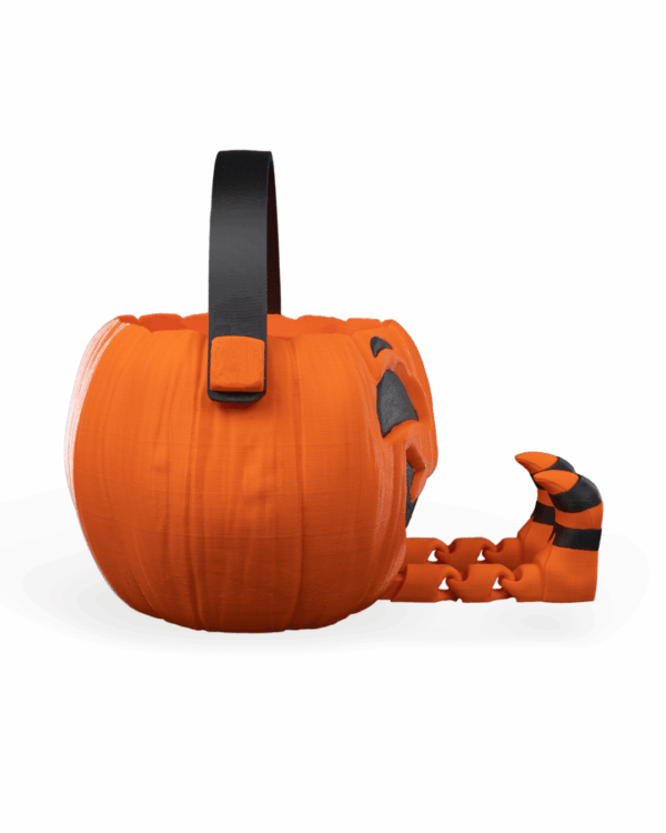 Walkin Pumpkin Candy Holder - imagine 8