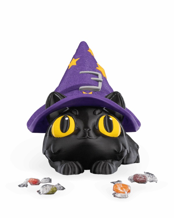 Witch Kitty Candy Holder - imagine 4
