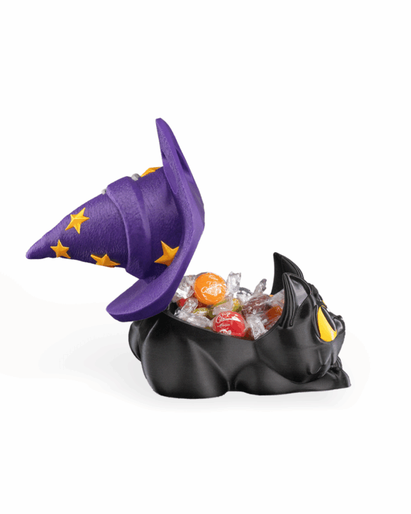 Witch Kitty Candy Holder - imagine 6