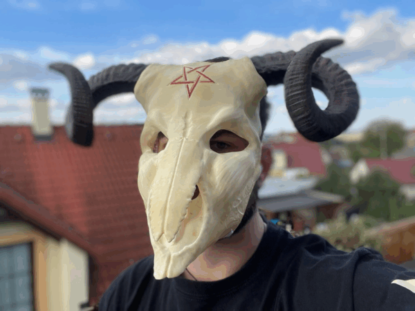 Krampus mask - imagine 3