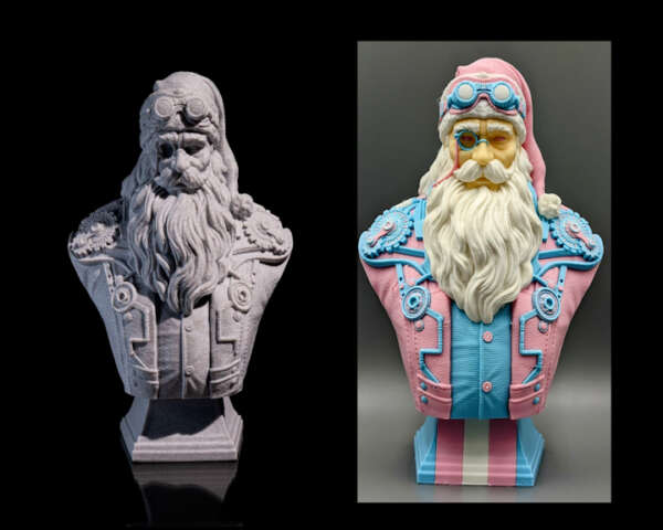 Coloreaza Father Christmas