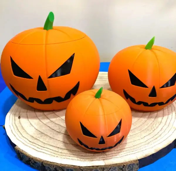Halloween Pumpkin bowl big size - imagine 2