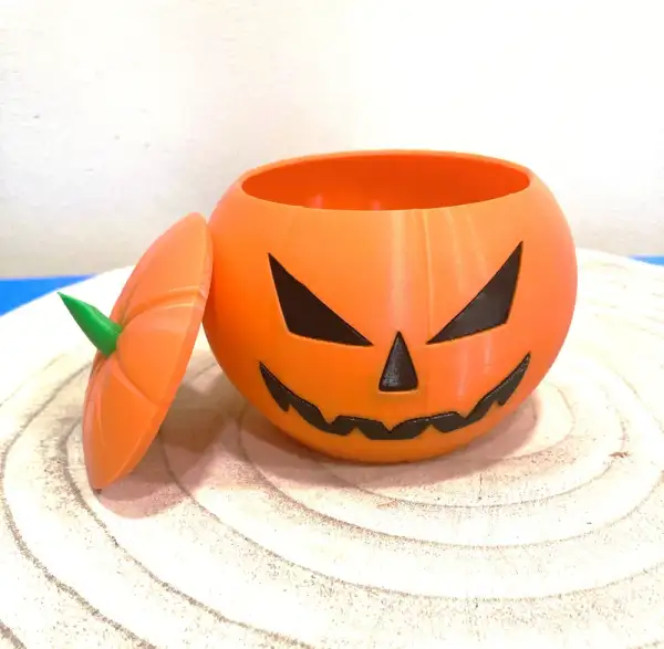 Halloween Pumpkin bowl big size - imagine 3