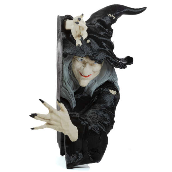 Figurina Vrăjitoare de agățat pe perete, 25CM - imagine 2