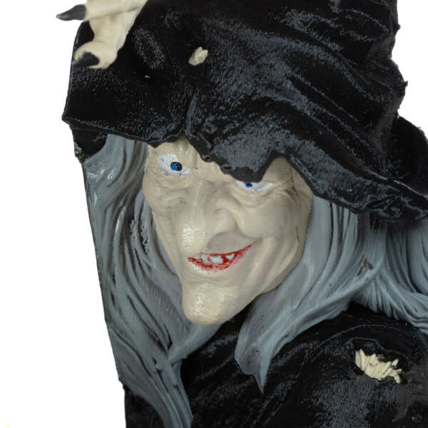 Figurina Vrăjitoare de agățat pe perete, 25CM - imagine 5
