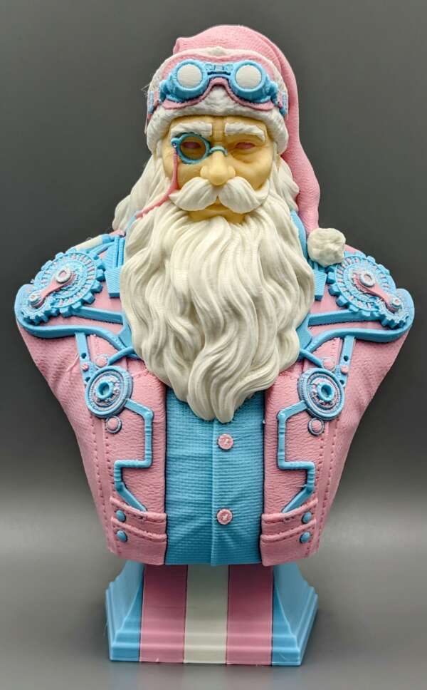 Coloreaza Father Christmas - imagine 4