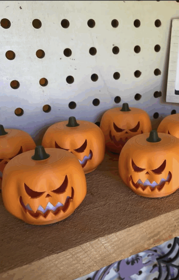 Tea light Pumpkin - imagine 2