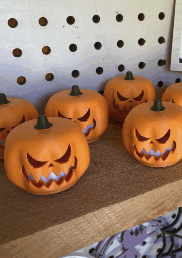 Tea light Pumpkin