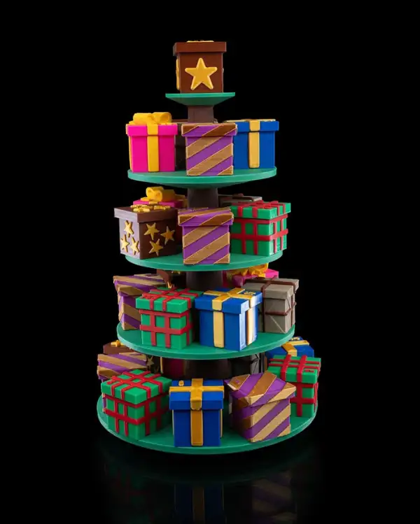 Tree Top Gifts Countdown Containers – proiect STL 3D