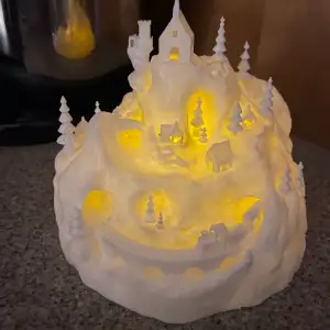 Christmas Lighted Village
